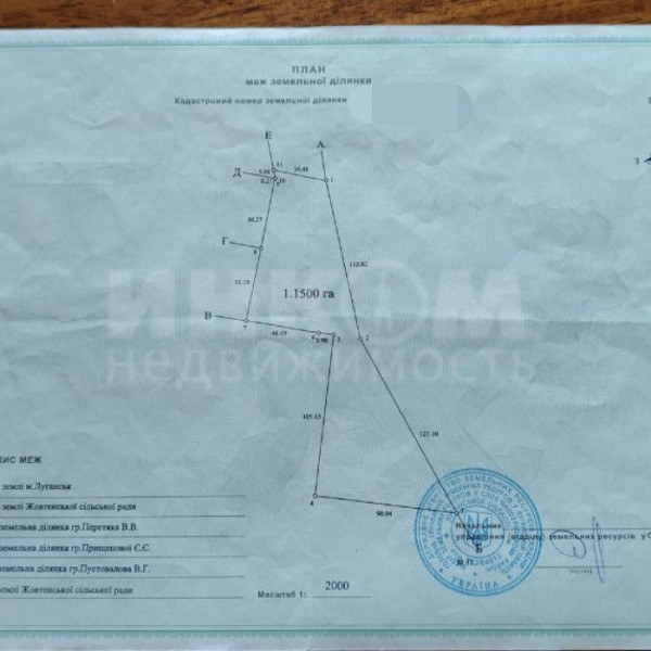 Фото Продам участок 115 соток в П. Тепличном