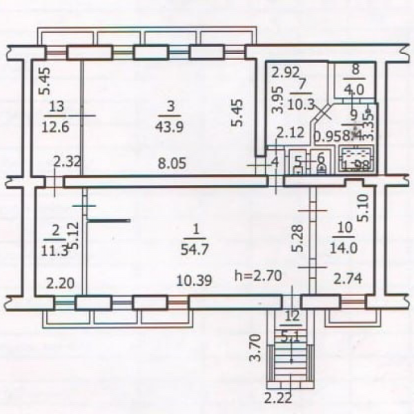 Продам помещение а центре, 168м2