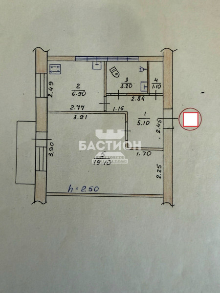 Фото 1 комнатная квартира, пр-кт Металлургов 28, ID: 2210422