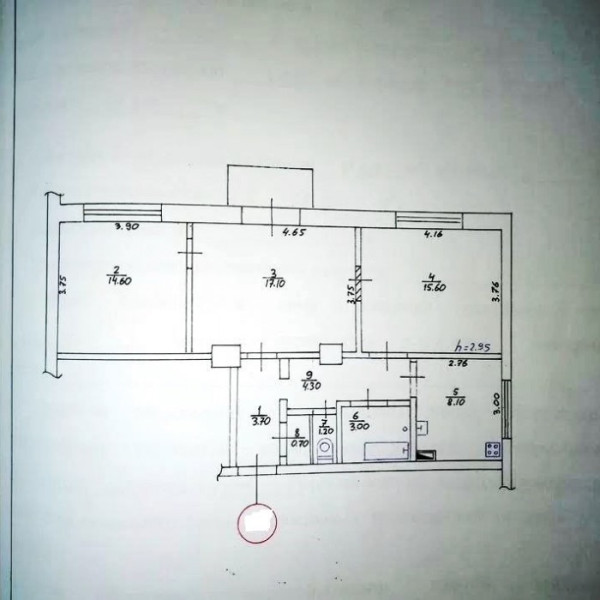 Фото № 6436 Продам 3х комн. квартиру в р-не проспекта Ленина