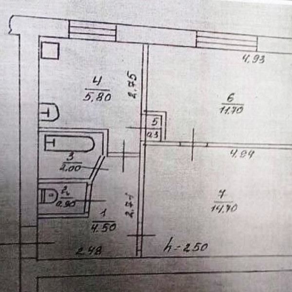 Фото № 6314 Продам 2х комн. квартиру в Перевальске