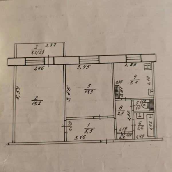Фото Продам 2-х комнатную квартиру р-н медгородка ул. Лесной проезд