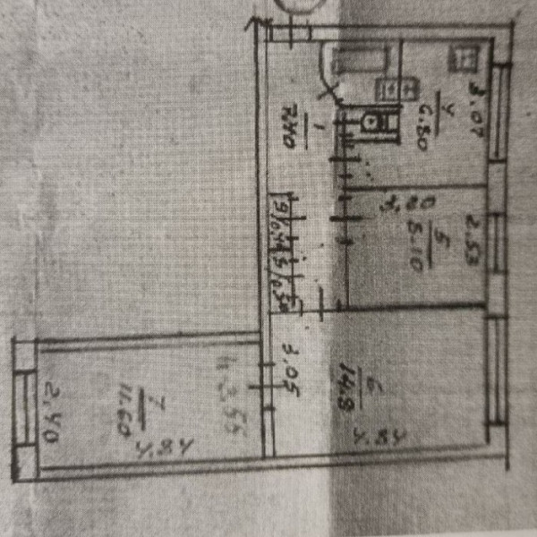 Фото № 7048 Продам 3х комн. квартиру в р-не маг. "Автодоктор"