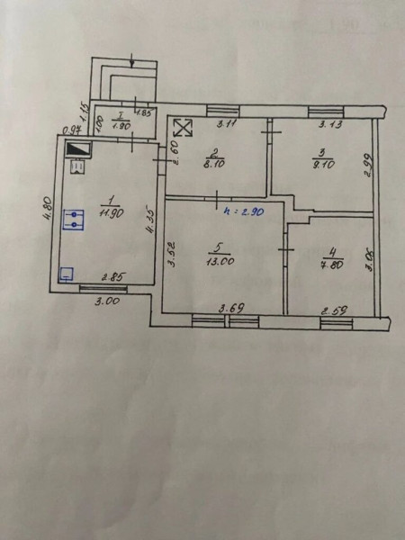 Дом ул. Запорожская г.Алчевск#1555