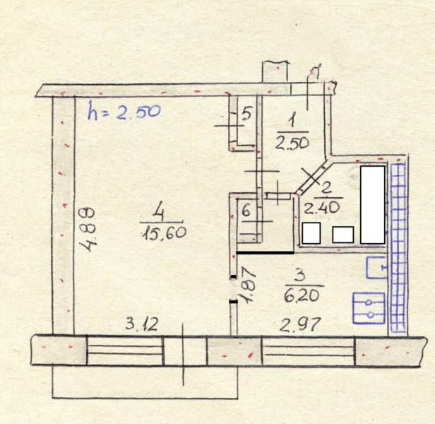 Фото 1-к квартира р-н детской стоматологии г.Алчевск#1520