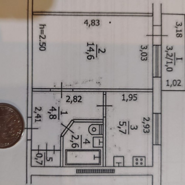 Фото Продам 1-к квартиру на кв. Волкова, г. Луганск