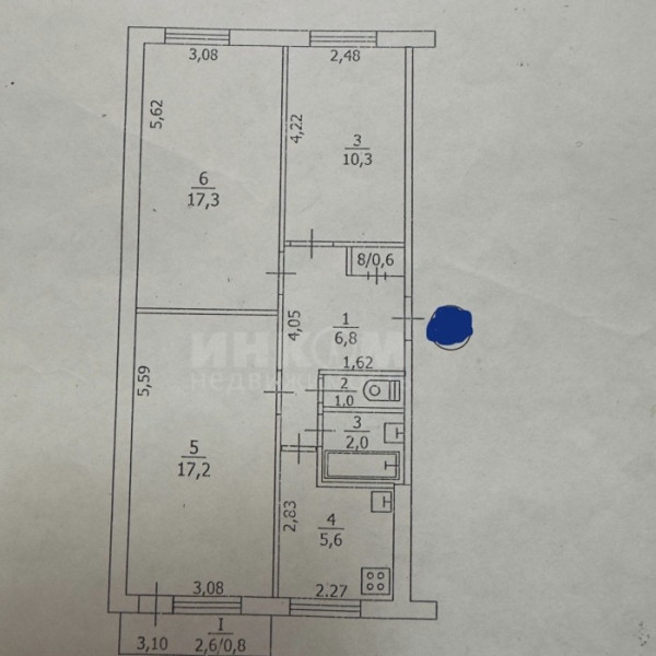 Фото Продам 3к квартиру на кв.Комарова с а/о