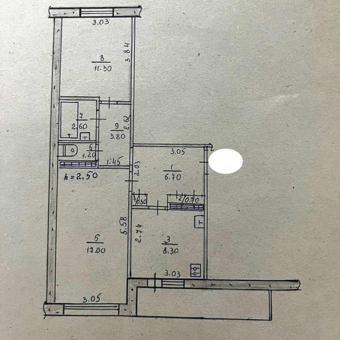 Фото Продам 2х комн. квартиру в р-не ТРЦ "Столица"