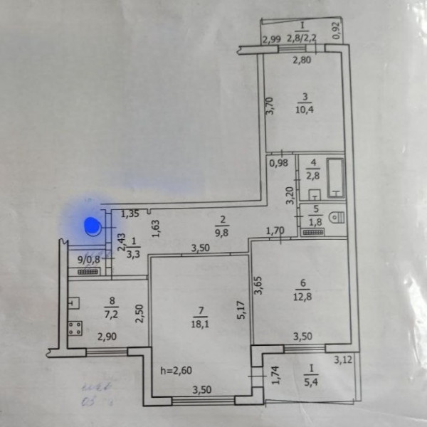 Фото Продам 3-к квартиру на кв. Пролетариата Донбасса, г. Луганск.