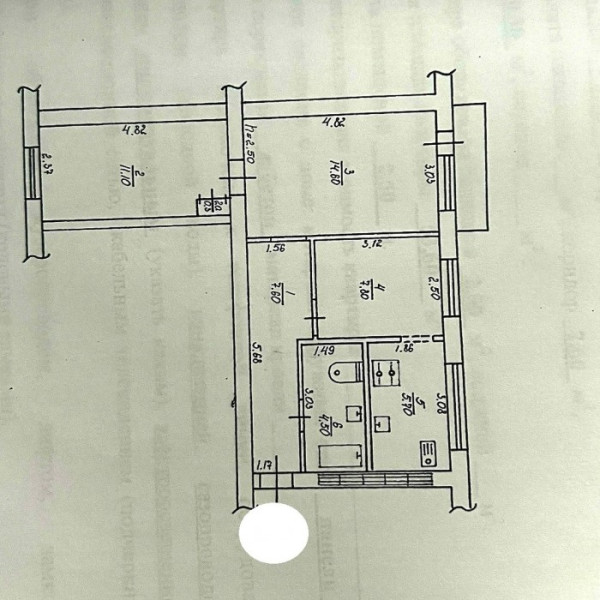 Фото № 7046 Продам 2х комн. квартиру в р-не маг. "Арбат"