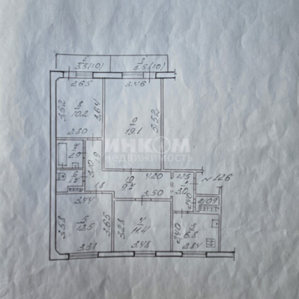 Фото Продам 4к квартиру на кв.60 лет Образования СССР 6/9эт