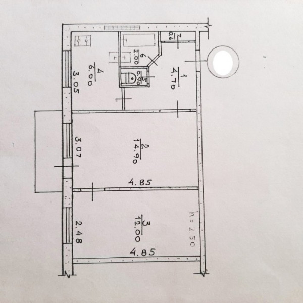 Фото № 6210 Продам 2х комн. квартиру в р-не маг. "Гессон"