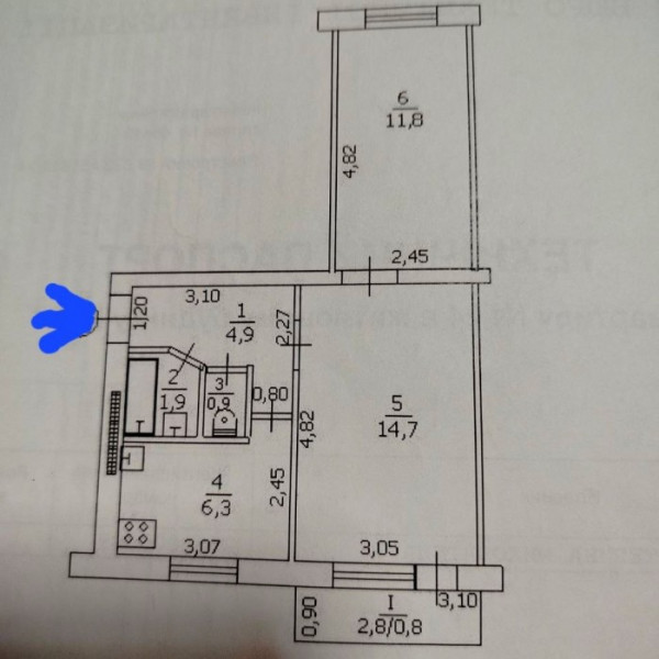 Фото Продам 2-х ком квартиру на кв. Солнечный