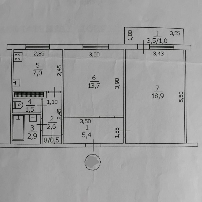 Фото Продам 2-х комнатную квартиру на кв. Сазонова.