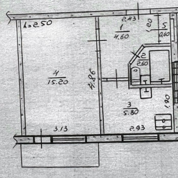 Фото № 7165 Продам 1 комн. квартиру в р-не кафе "Деловые встречи"