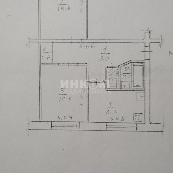 Фото Продам 2к квартиру на кв.Жукова ,4/5эт