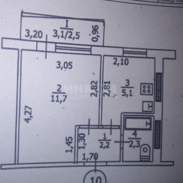 Фото Продам 1-комн квартиру в городе Луганск, квартал Восточный.