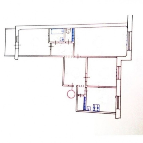Фото № 6395 Продам 3х комн. квартиру в Перевальске