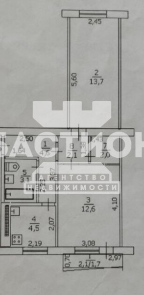 Фото 2-комнатная квартира, квартал Жукова 16, ID: 2076784