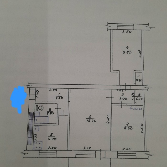 Фото Продам 3х комн. квартиру в р-не маг. "Декоратор"