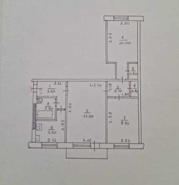 Фото №966 Продается 3-х комнатная квартира по ул. Белинского, район главного корпуса университета