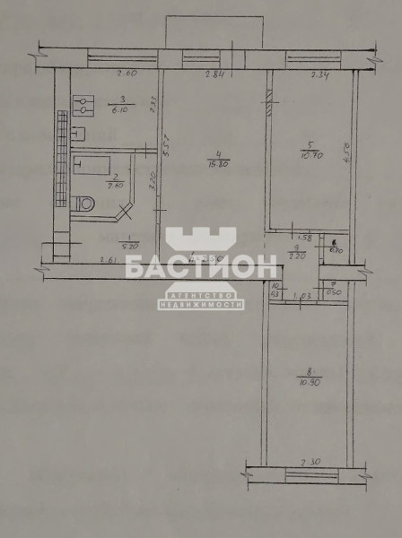 3-х комнатная квартира, ул.Чапаева 162, ID: 2145929