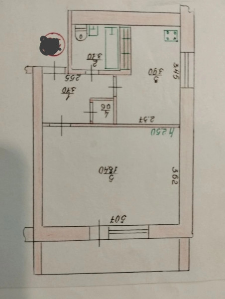 Фото 1-к квартира ул. Ленина г.Перевальск#1510