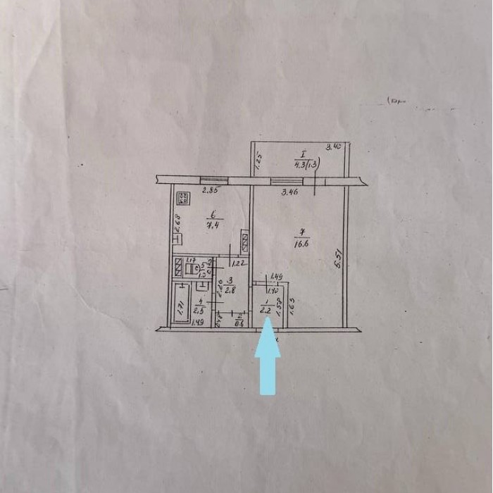 Фото Продам 1- к квартиру 37 кв. м. (улучшенка) в Луганске, кв. Ольховский (р- н Ледовой арены).