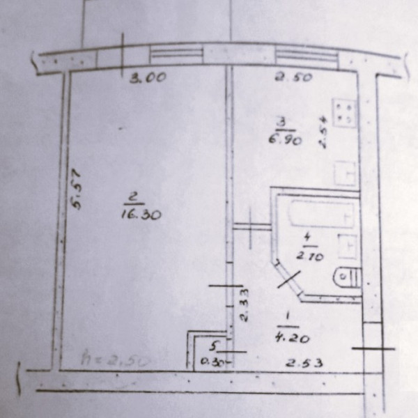 Фото № 7156 Продам 1 комн. квартиру в Перевальске