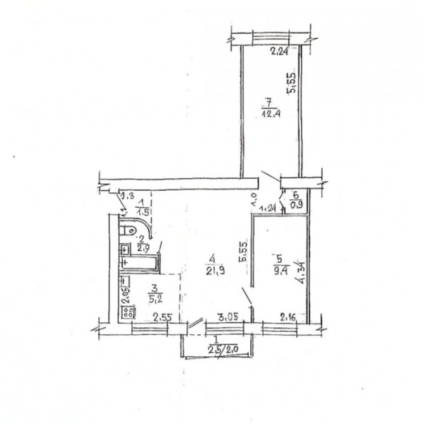 Фото Продам 3-х комнатную квартиру на кв. Гаевого