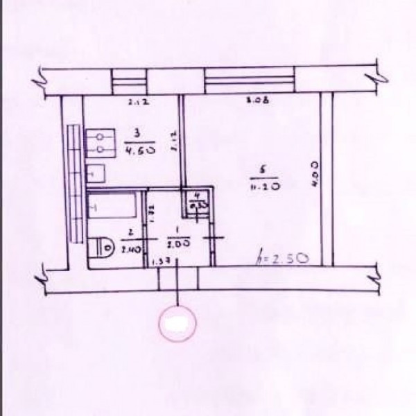 № 6663 Продам 1 комн. квартиру в Перевальске
