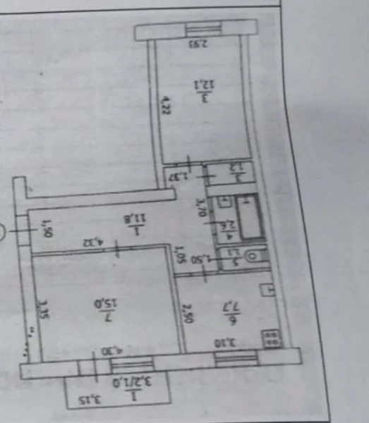 3-комнатная квартира, 87 м², ул. Новопромышленная, Ленинский