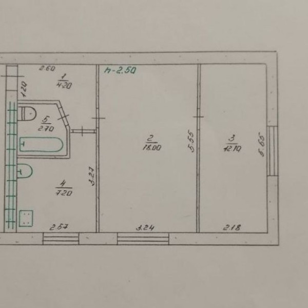Фото № 7116 Продам 2х комн. квартиру в Перевальске
