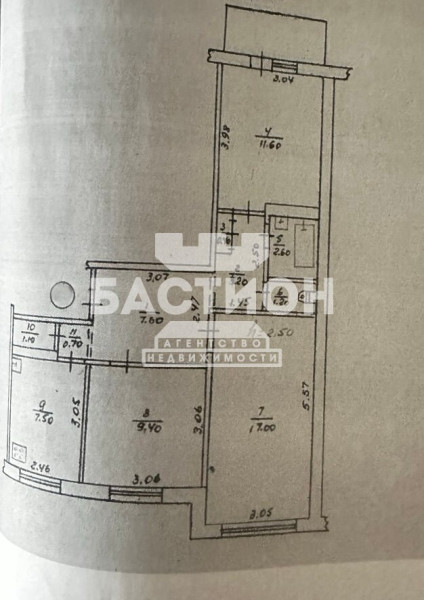 3-х комнатная квартира, пр-кт Металлургов 32, ID: 2155009