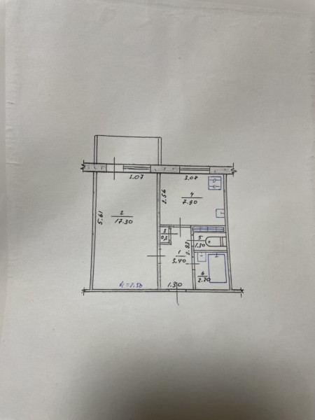 Фото 1-к квартира новый район г.Алчевск#1509