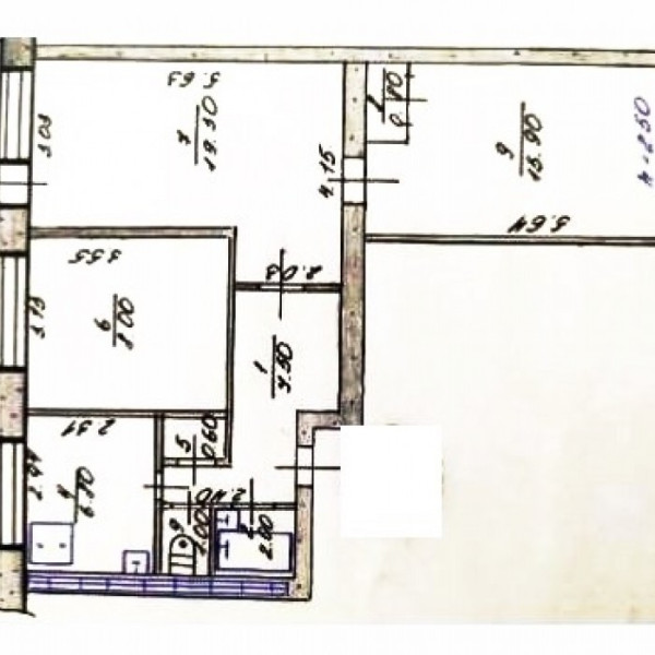 Фото № 7163 Продам 3х комн. квартиру в р-не КРК "Патизон"