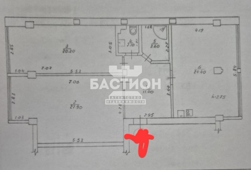 Фото 2-х комнатная квартира, ул.Волгоградская 175, ID:1917896