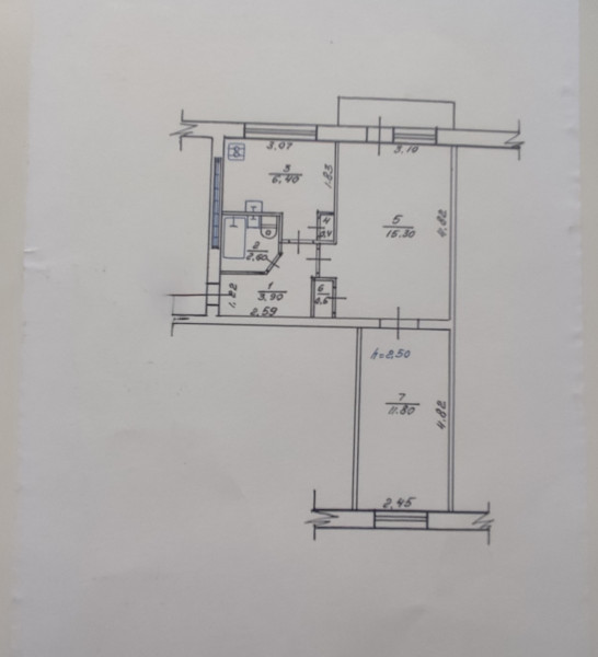 Фото №943 Продается 2-х комнатная квартира по ул. Гагарина, рядом Наш Пекарь