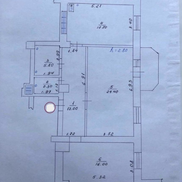 Фото № 5680 Продам 2х комн. квартиру в р-не пенсионного фонда
