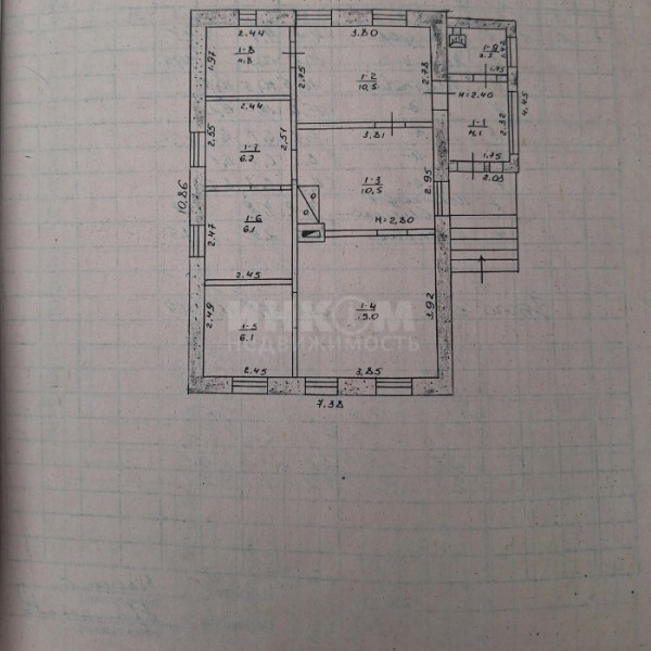 Фото Продам Дом 65.80м2 п.Тепличное