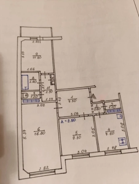 Фото 3-к квартира в новом районе г.Алчевск#1152
