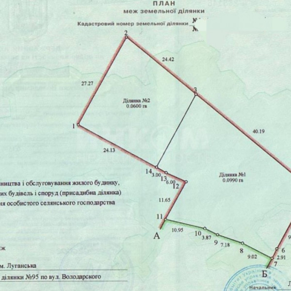 Фото Два Участка 19,69 сот. ул. Володарского Центр Города
