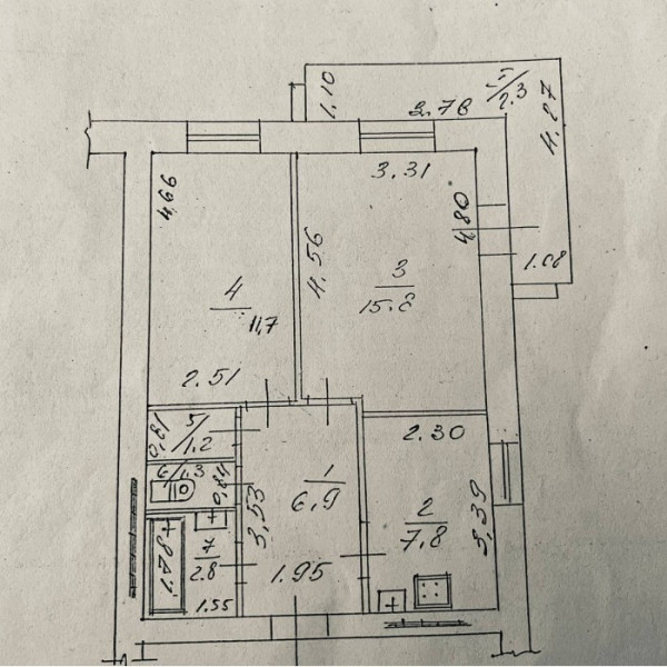 Фото Продам 2-кк на ул. Луначарского ( центр города, рядом пам. Труженик с факелом)