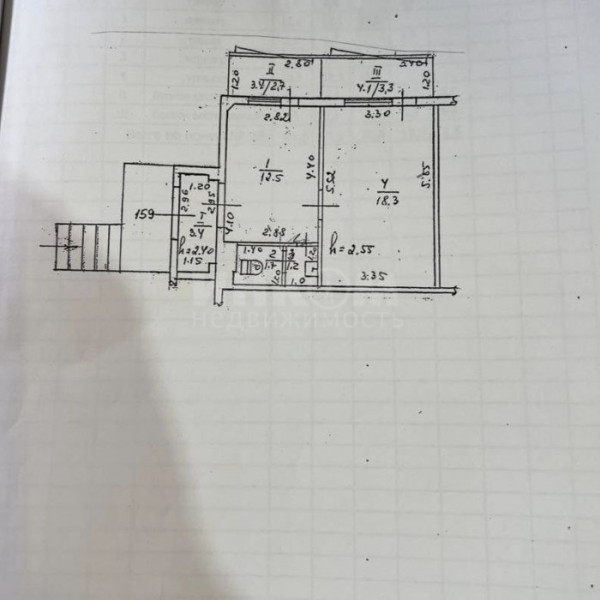 Продам нежилое помещение 45 м2 в городе Луганск квартал Мирный