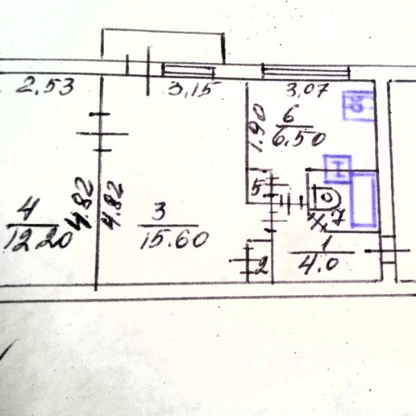 Фото № 7173 Продам 2х комн. квартиру в р-не маг. "Светлана"
