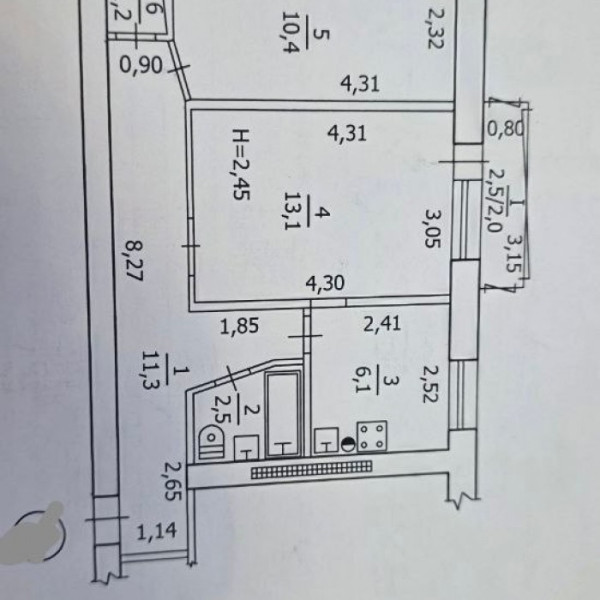 Фото Продам 2- х комнатную квартиру на ул. Советская (Центр).