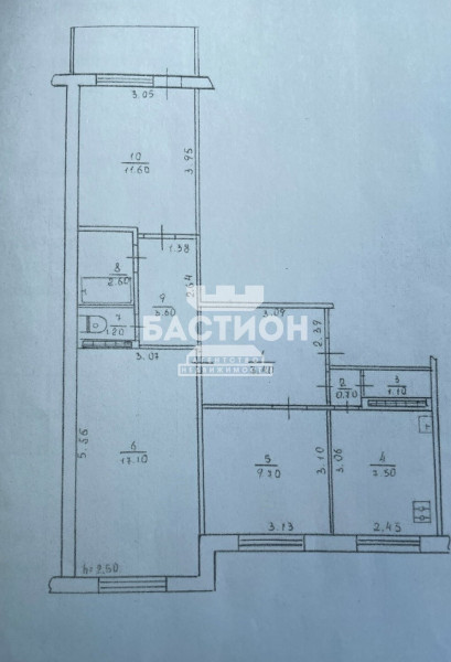 Фото 3-х комнатная квартира, пр-кт Металлургов 34, ID: 2221579