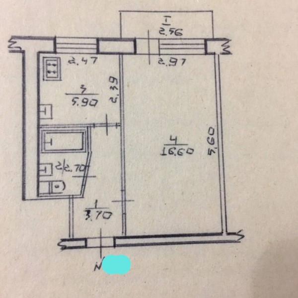Фото Продам 1 комнатную квартиру кв. Солнечный.