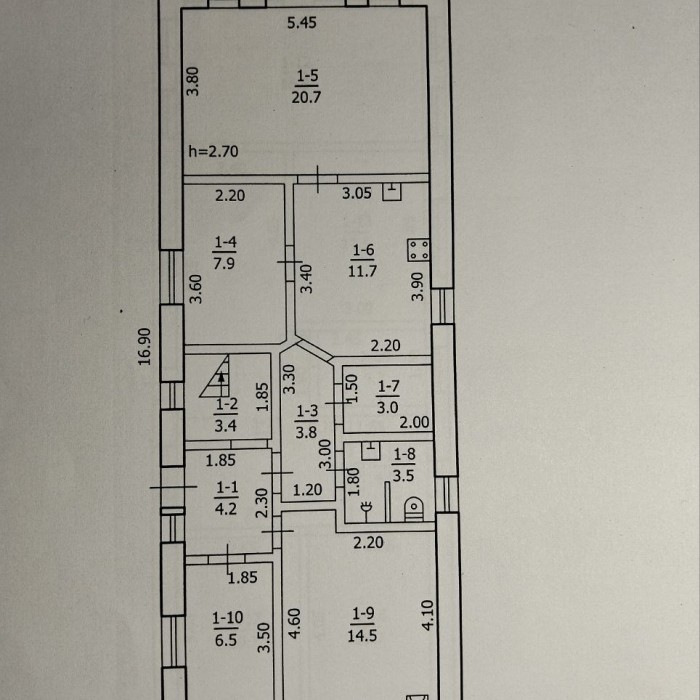 Фото Продам дом, район 5 школы! Дом 2- этажный, введен в эксплуатацию.