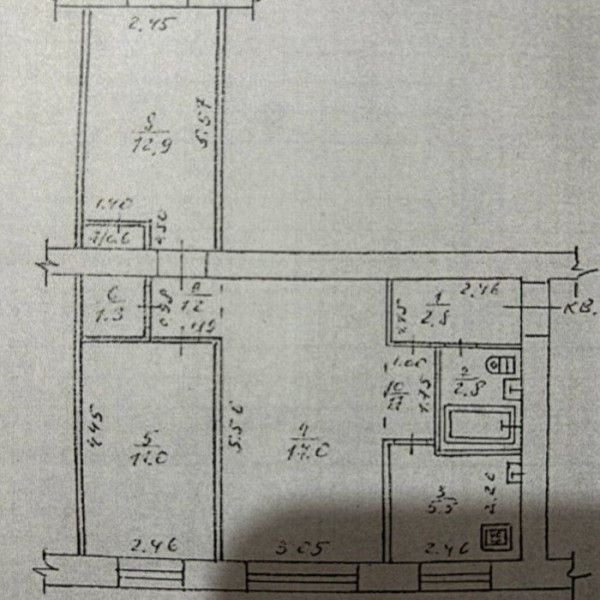 Фото Продам 3-к квартиру на кв. Шевченко, г.Луганск.